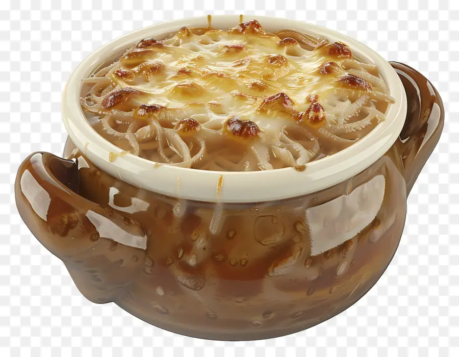 Sup Bawang Perancis，Keju PNG