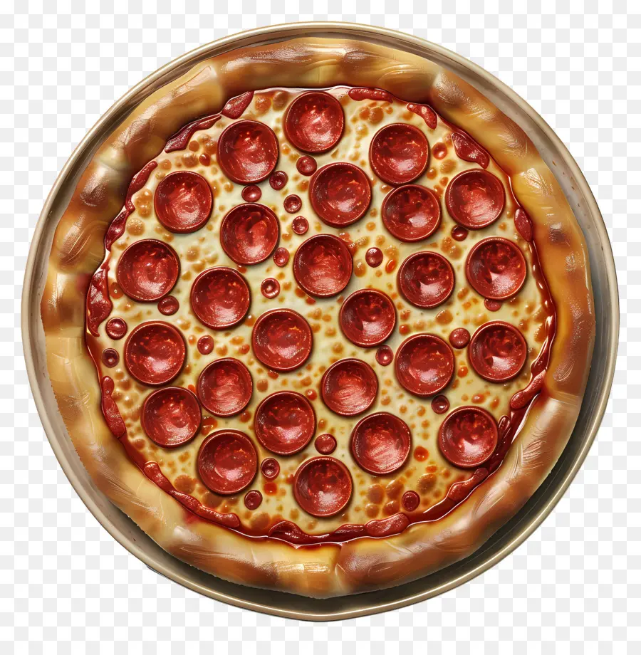 Pizza Peperoni，Pizza PNG