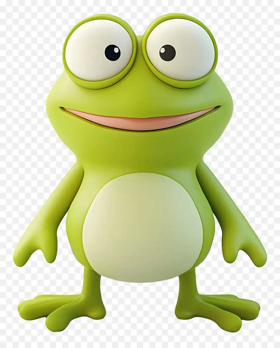 Keroppi，Katak Hijau PNG