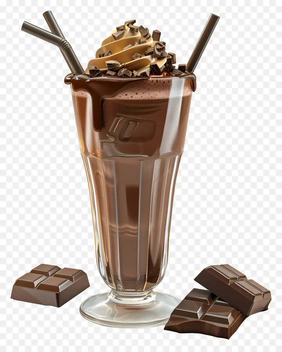 Milkshake Coklat，Minum PNG