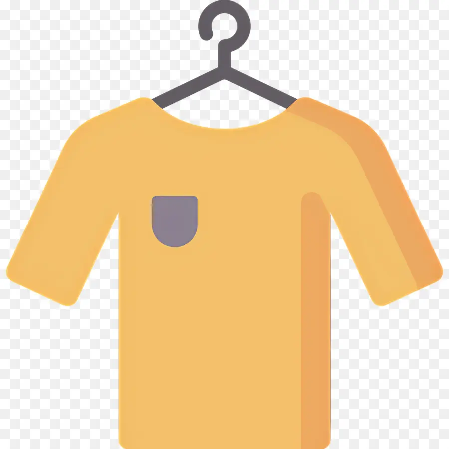 Kain Gantung，Kaos Kuning PNG