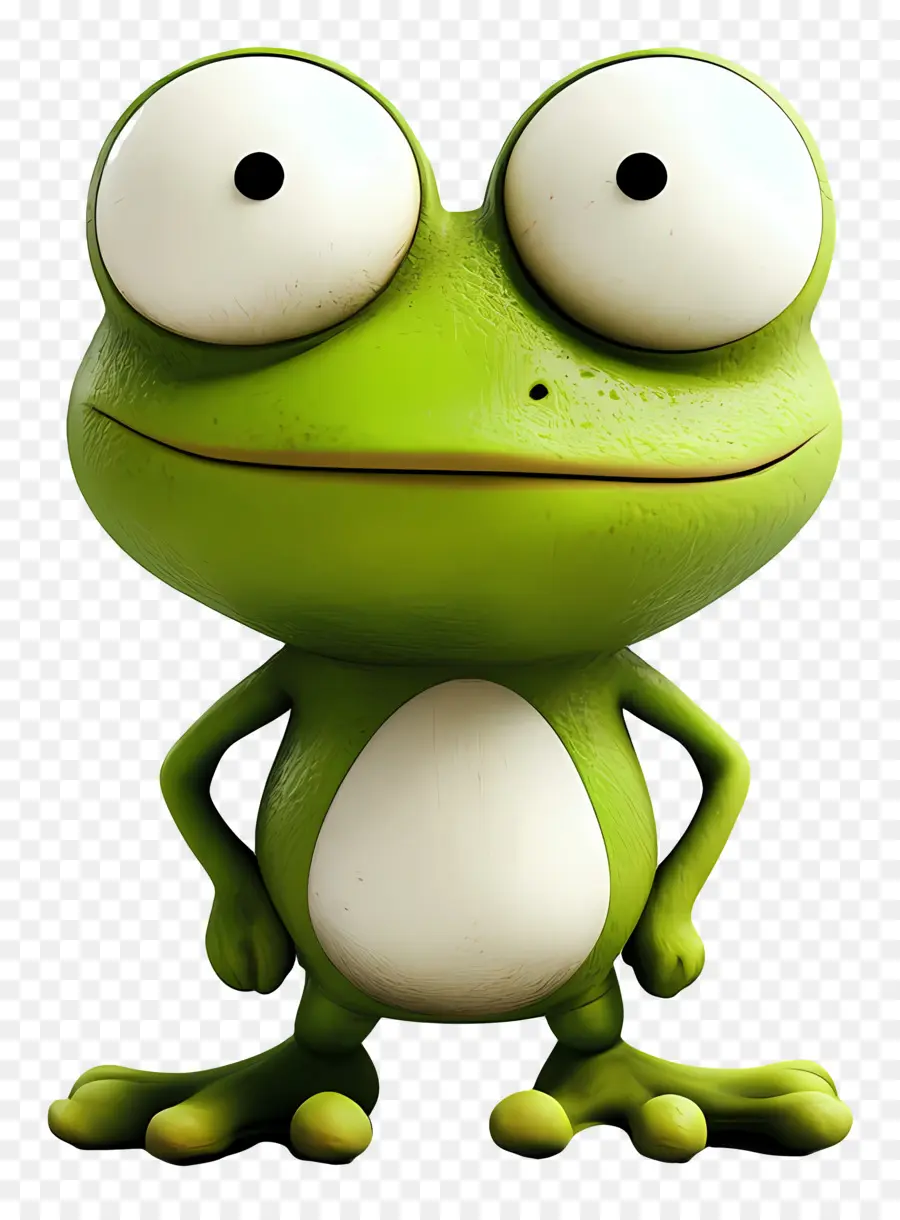 Keroppi，Katak Kartun PNG