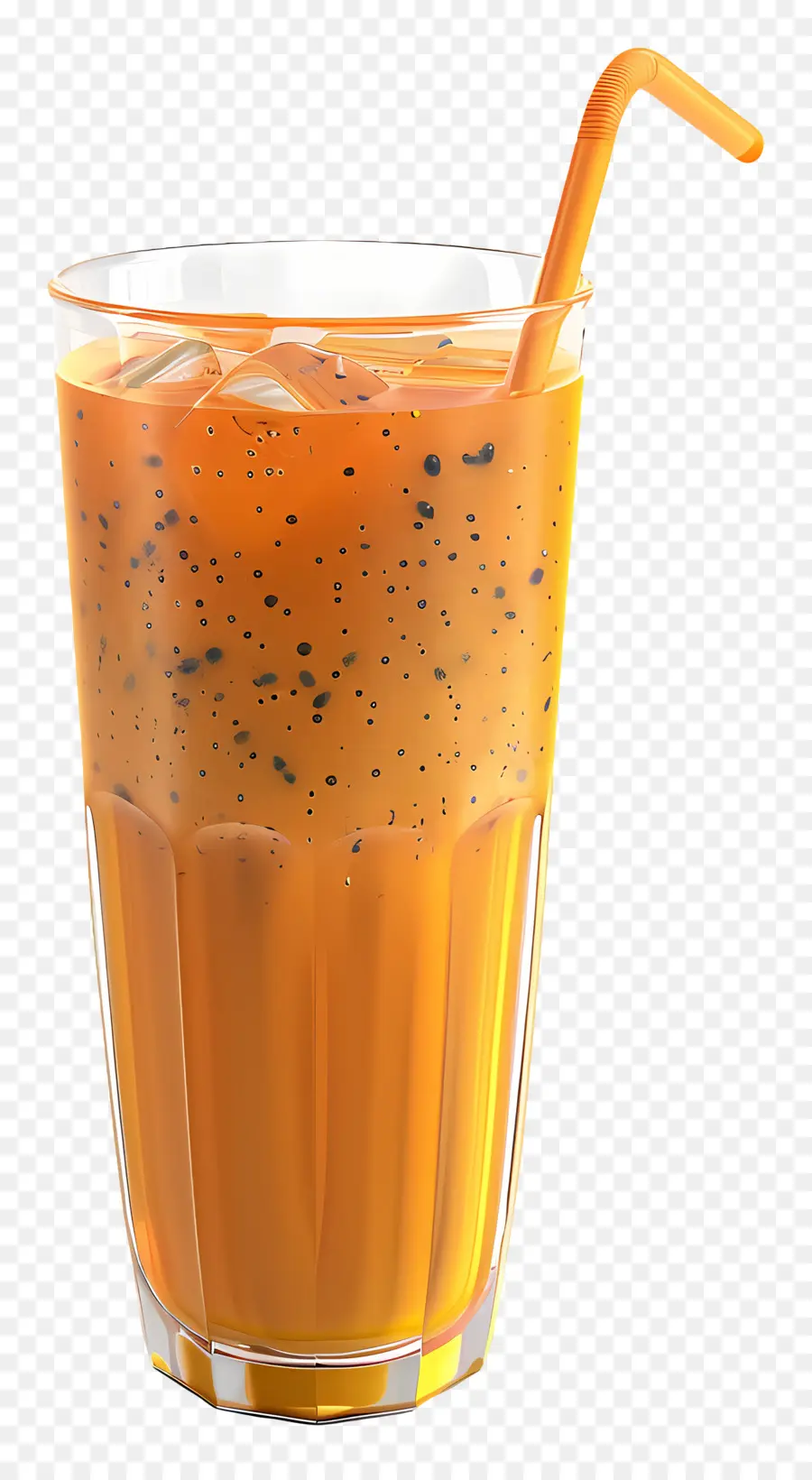 Teh Thailand，Minuman Es PNG