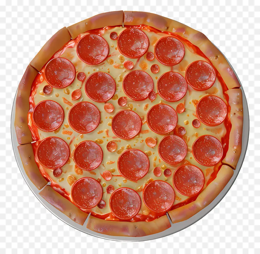 Pizza Peperoni，Pizza PNG