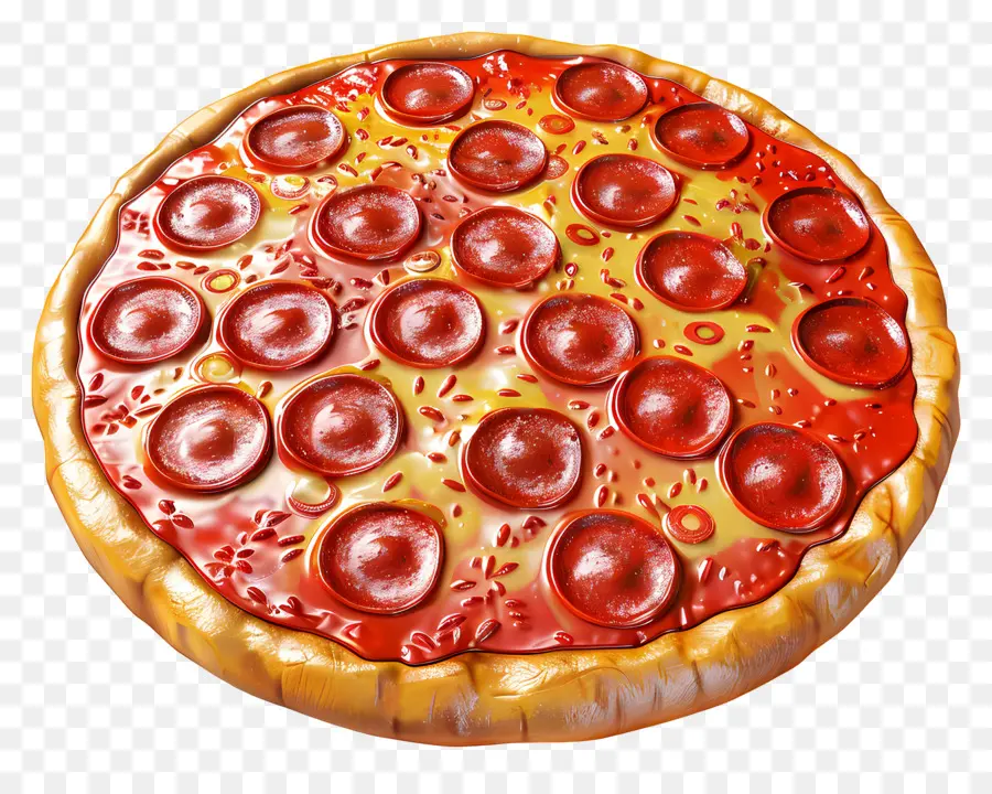 Pizza Peperoni，Pizza PNG