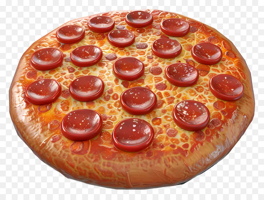 Pizza Peperoni，Keju PNG