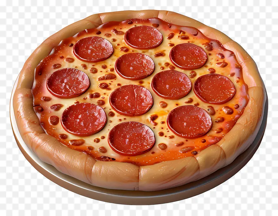 Pizza Peperoni，Pizza PNG