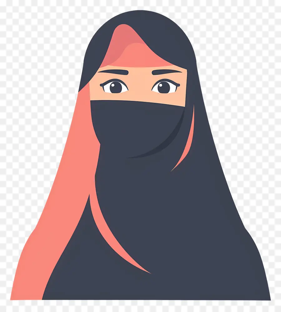 Wanita Dalam Niqab，Wanita Berhijab PNG