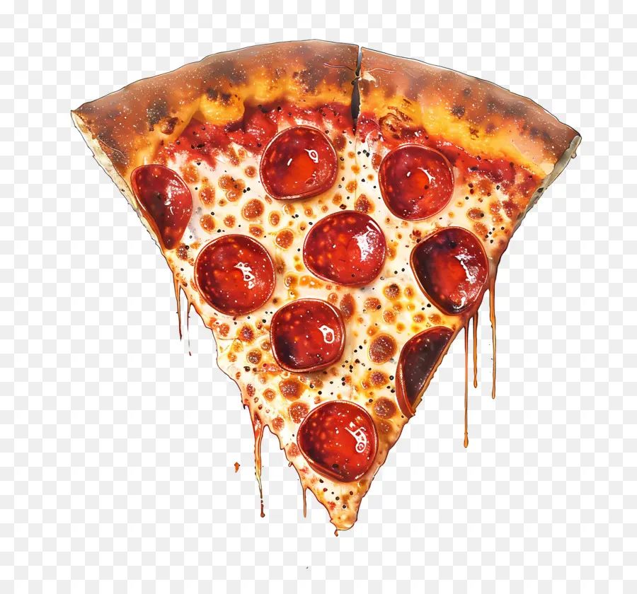 Pizza Peperoni，Pizza PNG