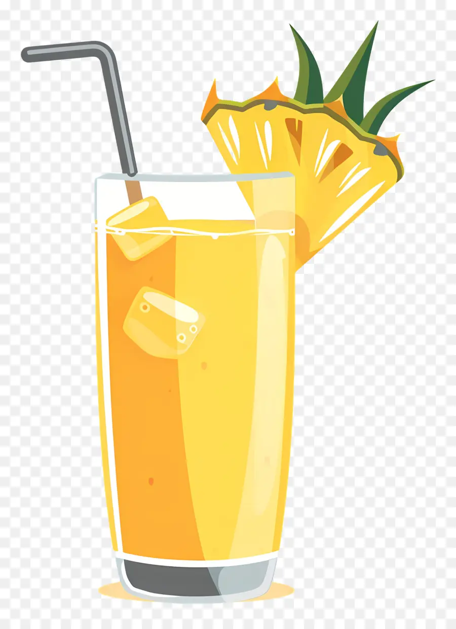 Jus Nanas，Minuman Nanas PNG