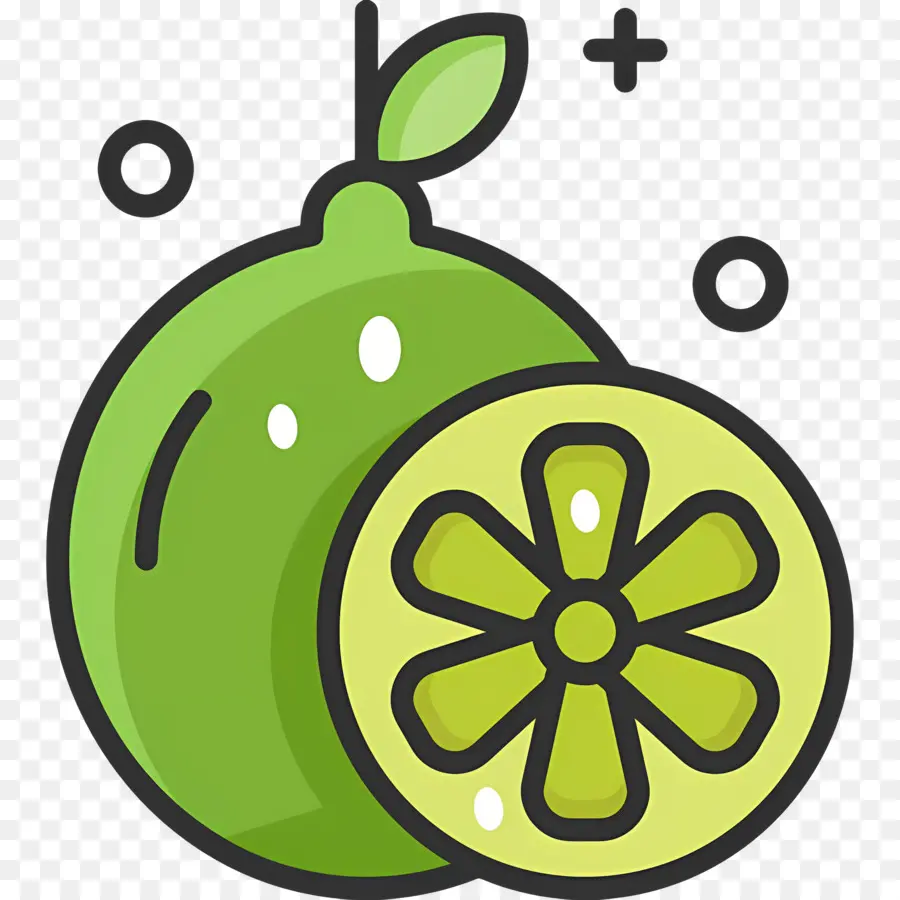 Kapur，Lemon Hijau PNG