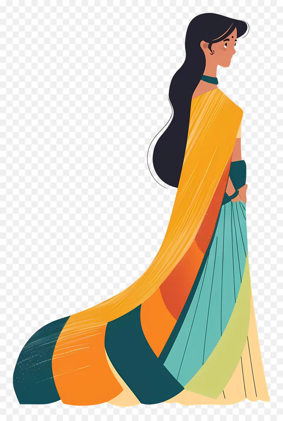 Wanita Di Saree，Wanita Berpakaian Tradisional PNG