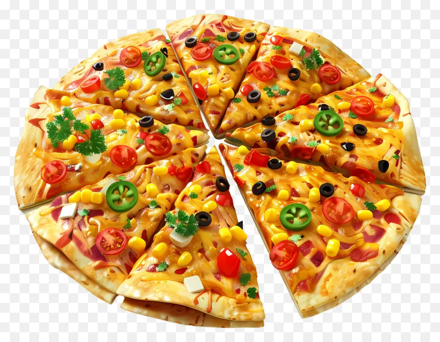 Pizza Meksiko，Pizza PNG