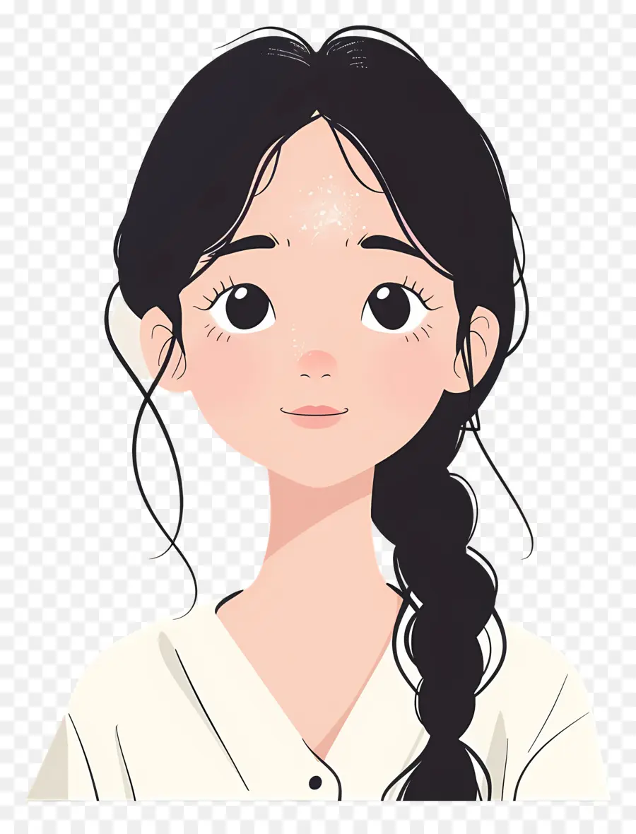 Wanita Korea，Gadis Anime PNG