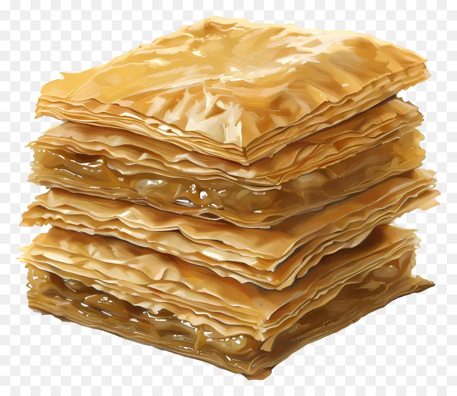 Tumpukan Baklava，Baklava PNG