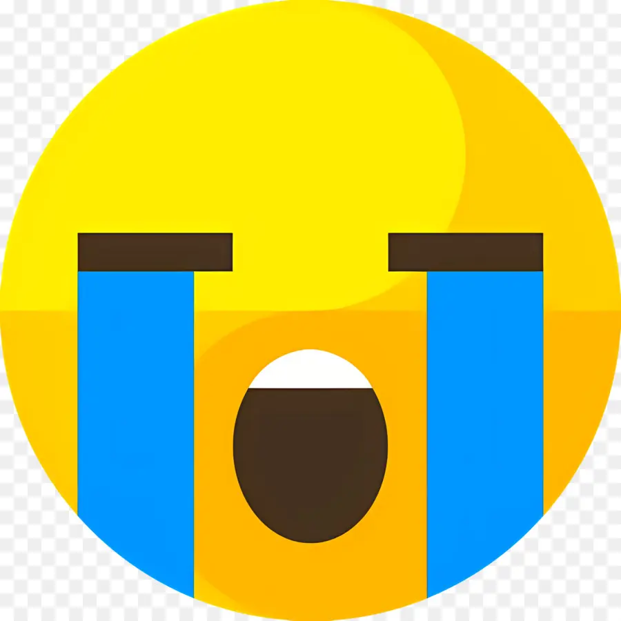 Wajah Menangis，Emoji Menangis PNG