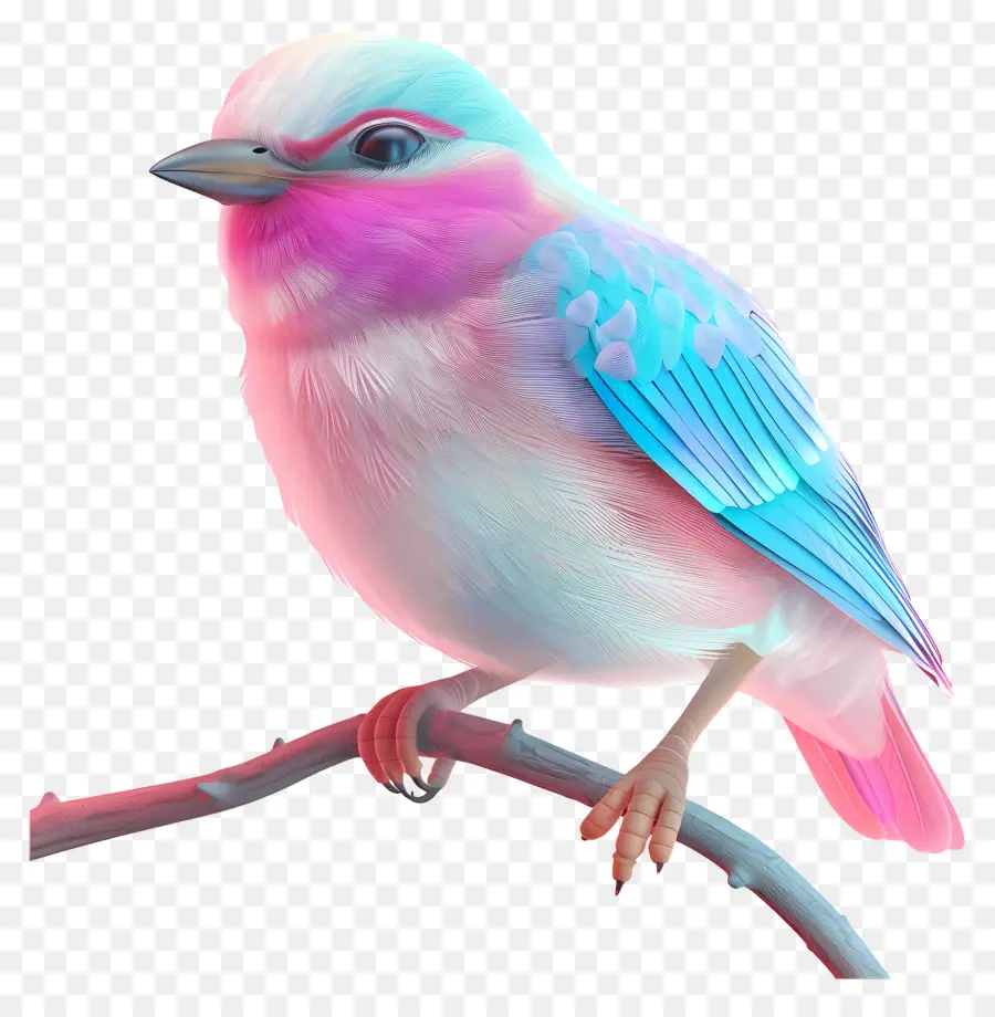 Burung Pastel，Burung Berwarna Warni PNG