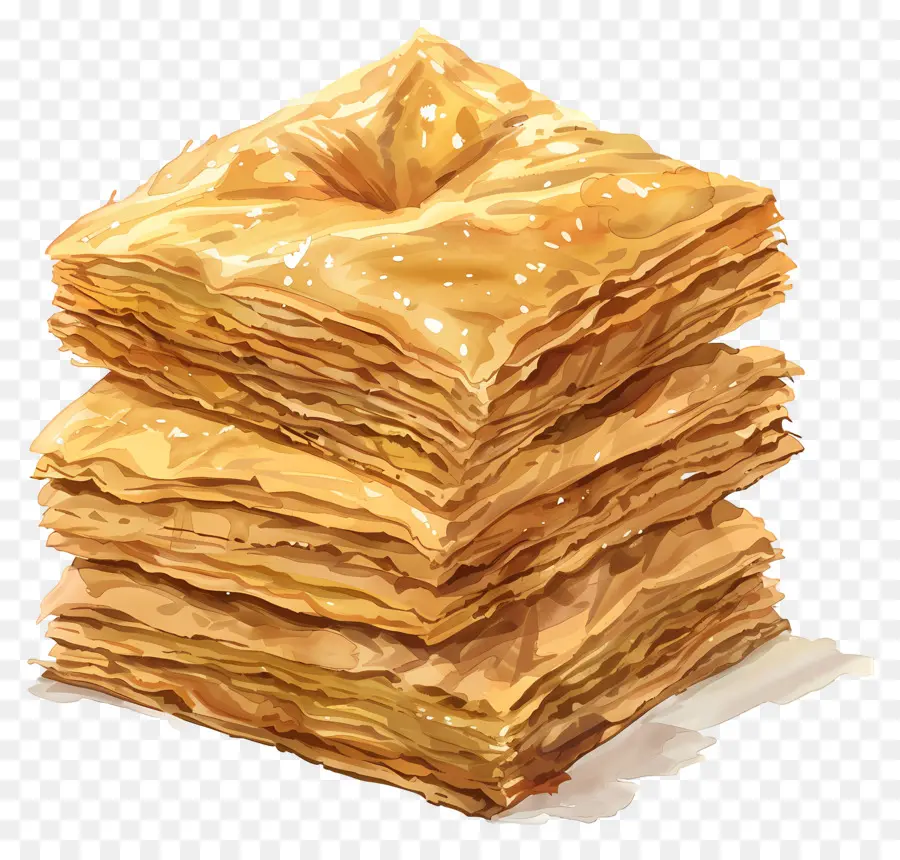 Tumpukan Baklava，Baklava PNG