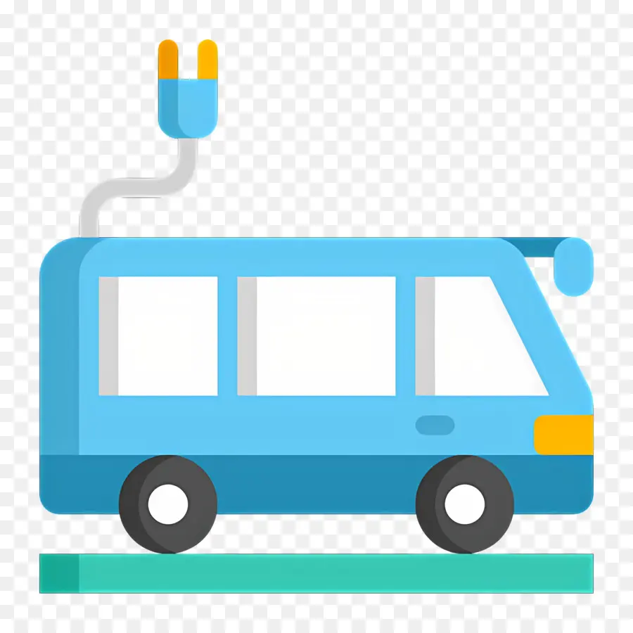 Bus Listrik，Steker PNG