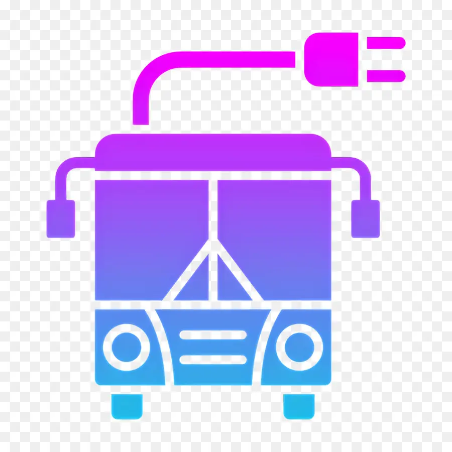 Bus Listrik，Steker PNG