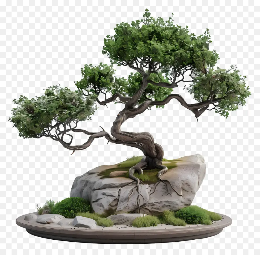 Pohon Bonsai，Tanaman PNG