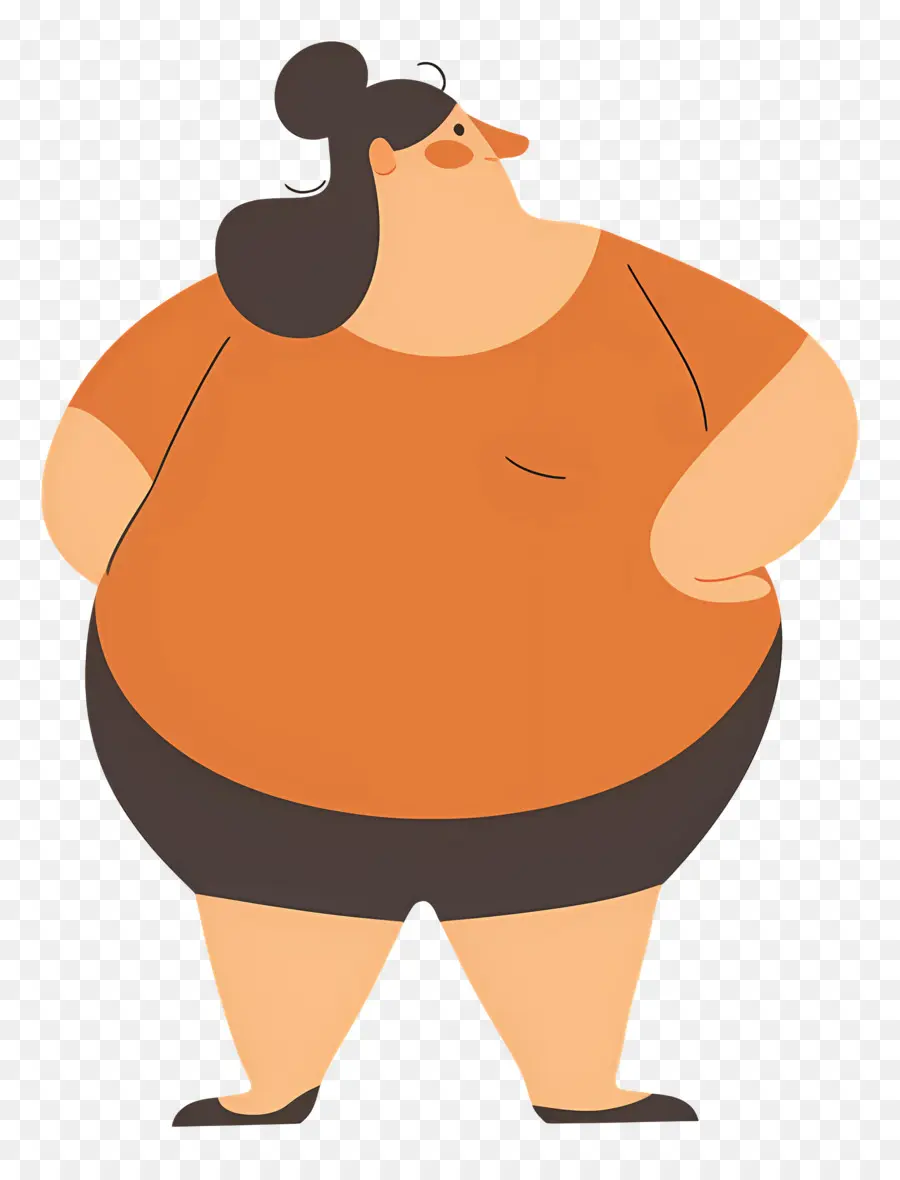 Wanita Gemuk，Orang Dengan Sweater PNG