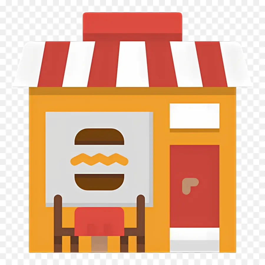 Toko Makanan Cepat Saji，Toko Burger PNG