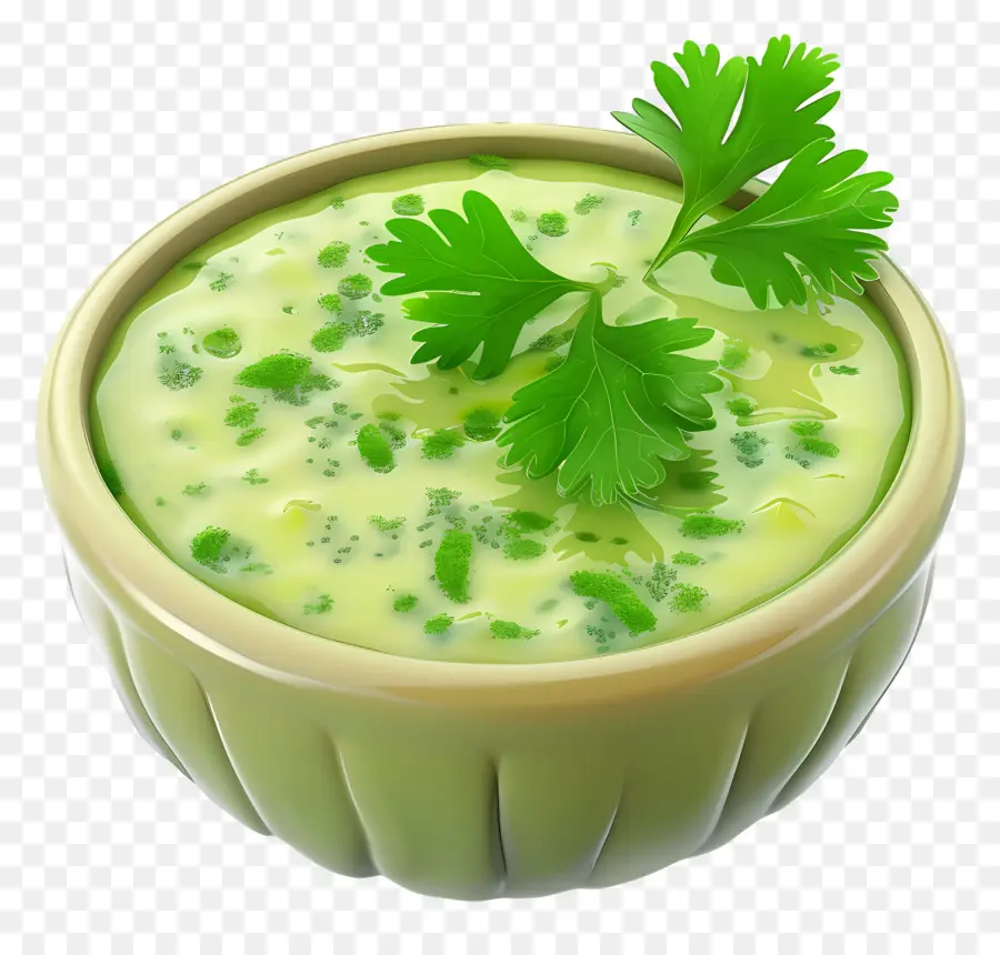 Raita Hijau，Saus PNG