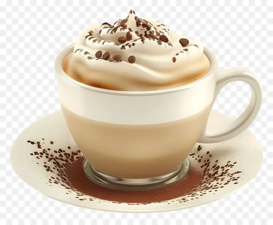 Cappucino，Cangkir PNG