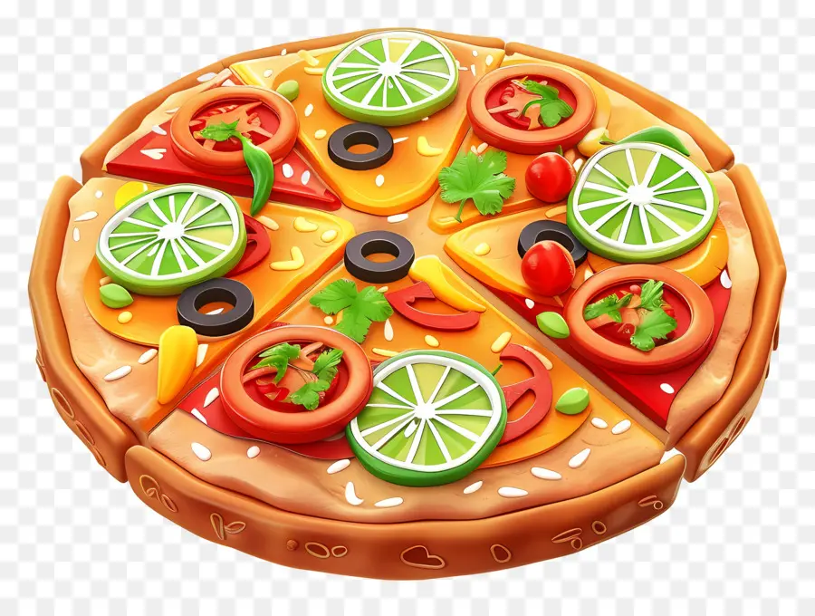 Pizza Meksiko，Pizza PNG