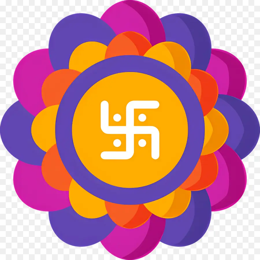 Mandala，Simbol Swastika PNG