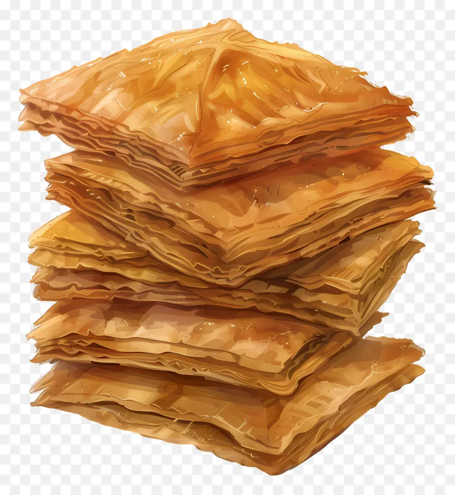 Tumpukan Baklava，Baklava PNG