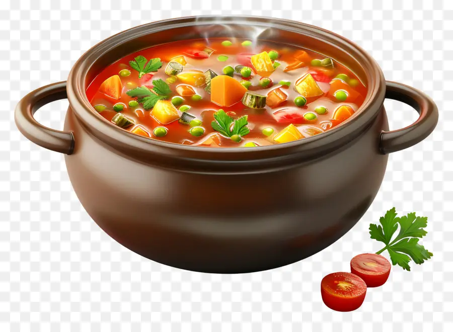 Sup Minestrone，Sup Sayuran PNG