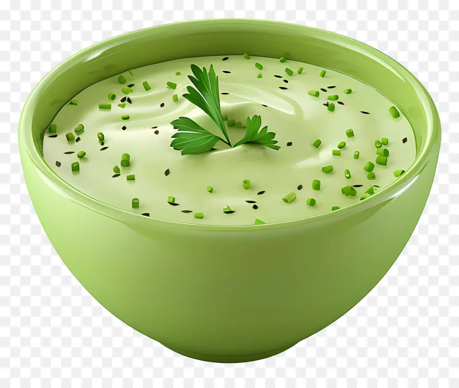 Raita Hijau，Saus Hijau PNG