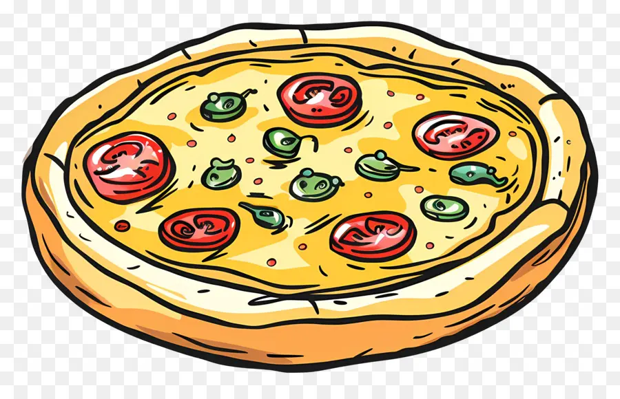 Pizza Meksiko，Pizza PNG