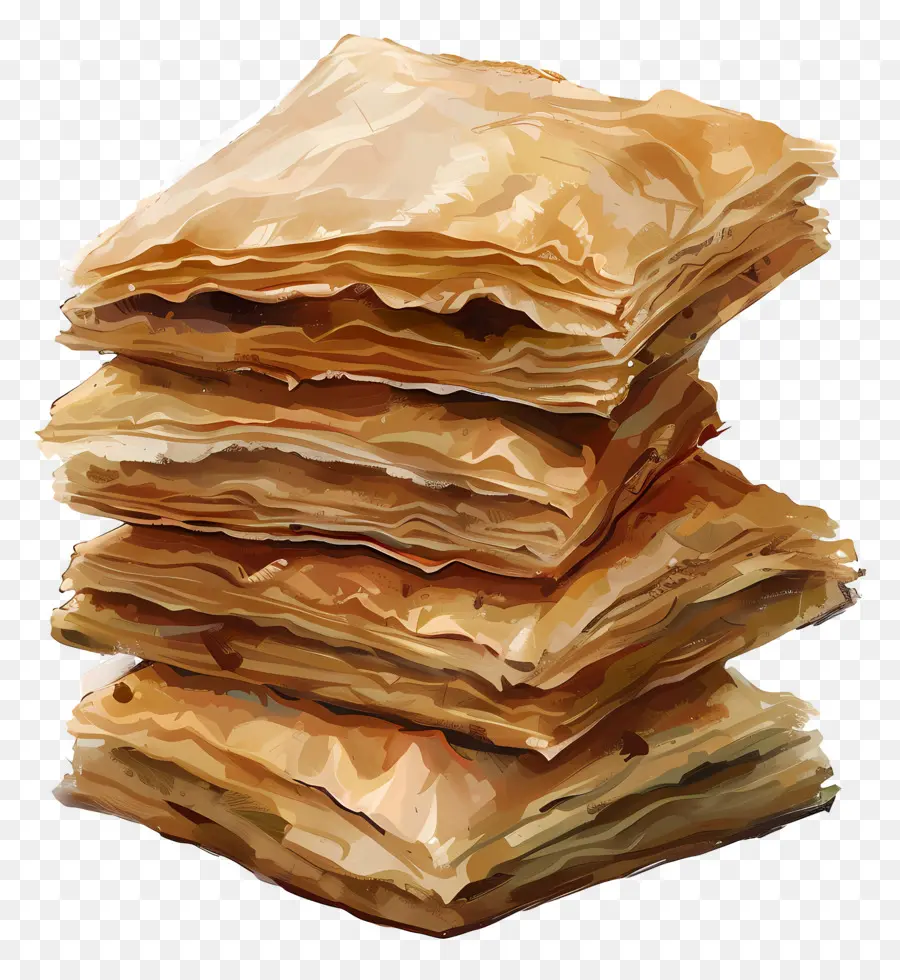 Tumpukan Baklava，Baklava PNG