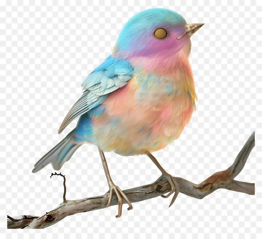 Burung Pastel，Burung Berwarna Warni PNG