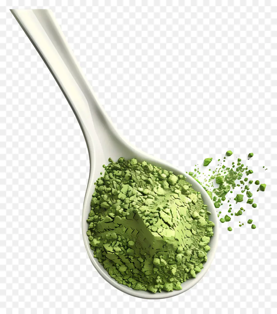 Bubuk Matcha，Bubuk Hijau PNG