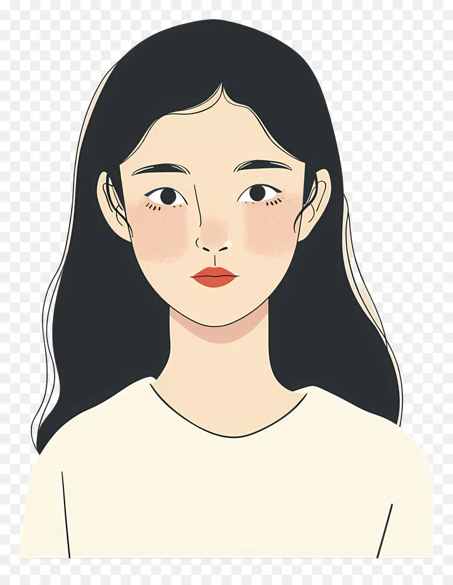 Wanita Korea，Gadis Berkacamata PNG