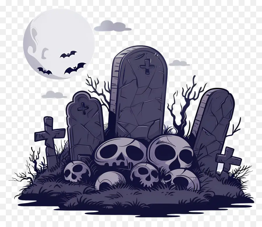 Makam Halloween，Makam PNG