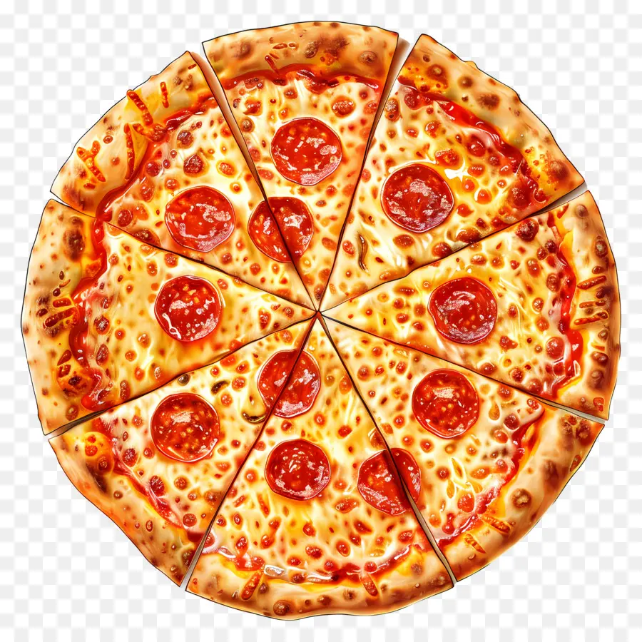 Pizza Keju，Pizza PNG