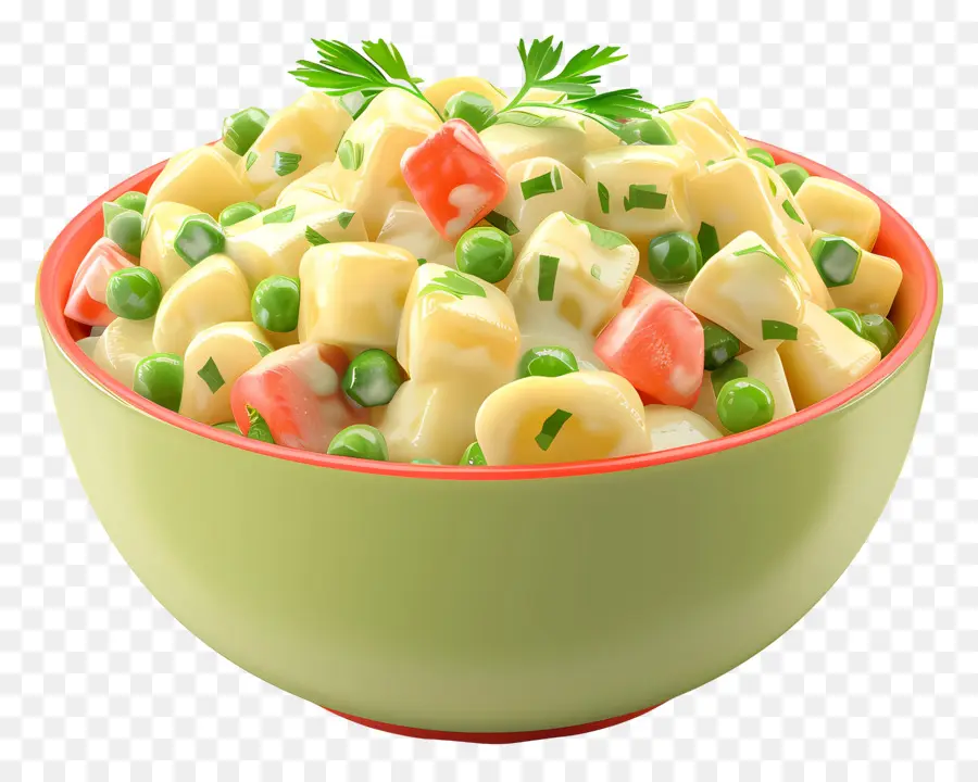 Salad Kentang，Salad PNG