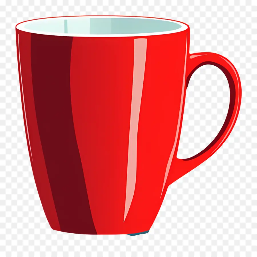 Cangkir Merah，Mug Merah PNG