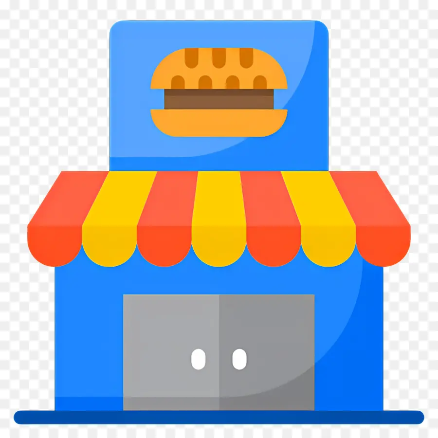 Toko Makanan Cepat Saji，Toko Burger PNG