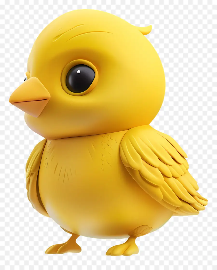 Burung Kuning，Imut Imut PNG