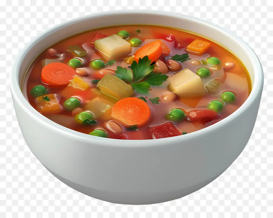 Sup Minestrone，Sup Sayuran PNG