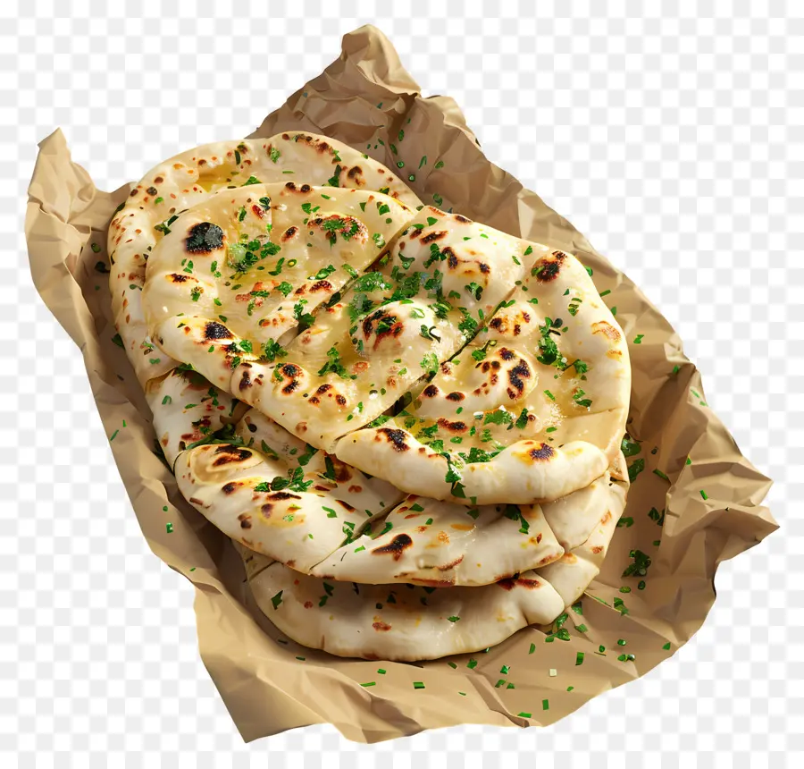 Roti Naan，Bawang Putih Naan PNG