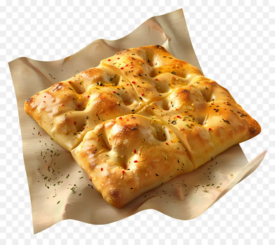 Roti Focaccia，Dipanggang PNG