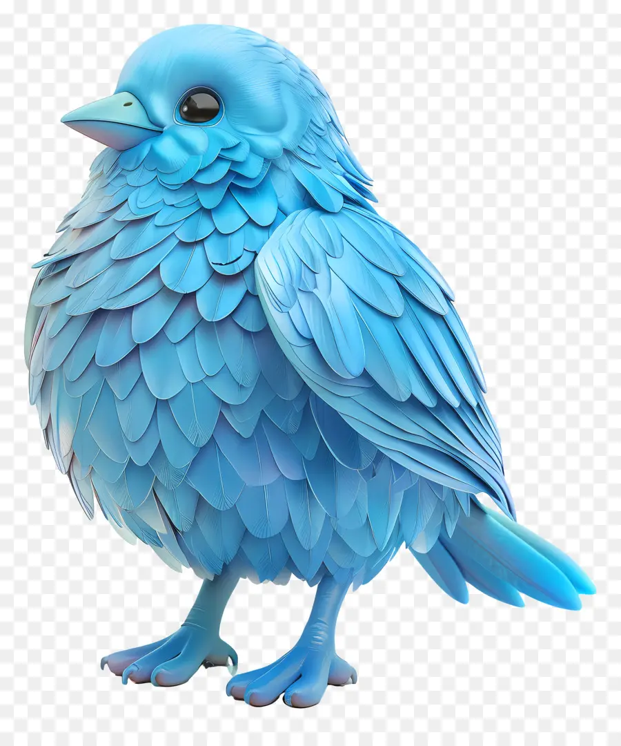 Blue Bird，Bulu PNG