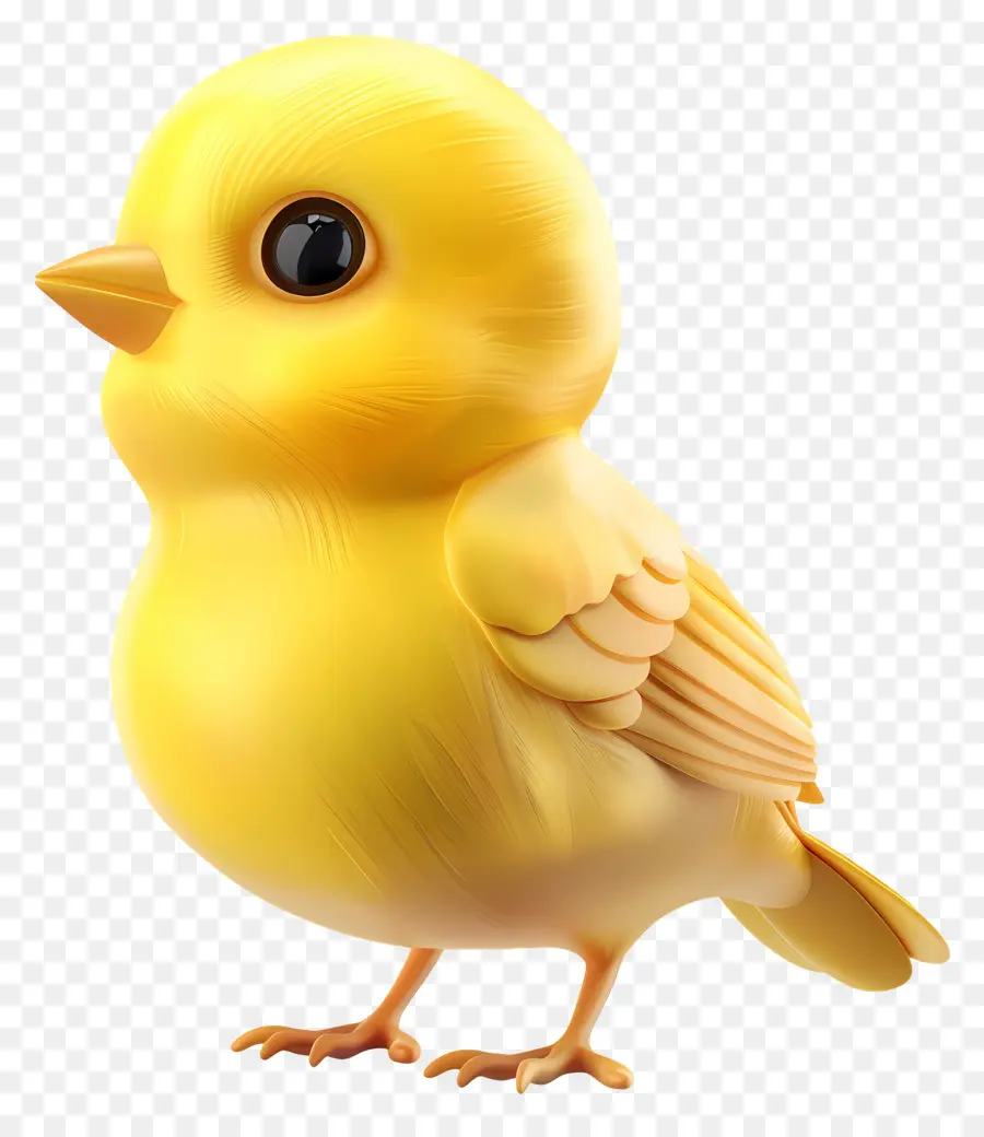 Burung Kuning，Imut Imut PNG